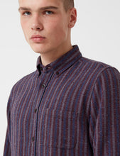 Load image into Gallery viewer, Portuguese Flannel Tica Striped Shirt - Red
