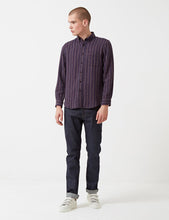 Load image into Gallery viewer, Portuguese Flannel Tica Striped Shirt - Red
