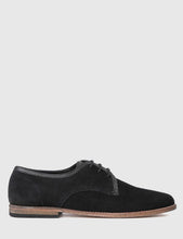 Load image into Gallery viewer, Hudson Hayane Derby Shoes (Suede) - Black
