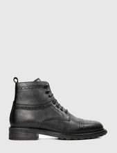 Load image into Gallery viewer, Hudson Fernie Ankle Boots (Leather) - Black
