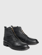 Load image into Gallery viewer, Hudson Fernie Ankle Boots (Leather) - Black
