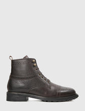 Load image into Gallery viewer, Hudson Fernie Ankle Boots (Leather) - Brown

