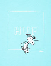 Load image into Gallery viewer, HUF x Peanuts Snoopy Box Logo T-Shirt - Celadon Green
