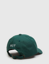 Load image into Gallery viewer, HUF Classic Curved Visor 6 Panel Cap - Spruce Green
