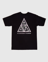 Load image into Gallery viewer, Huf Triple Triangle UV T-Shirt - Black

