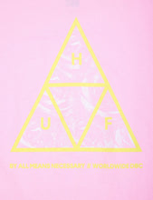 Load image into Gallery viewer, Huf Triple Triangle UV T-Shirt - Pink
