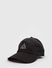 Load image into Gallery viewer, HUF Triple Triangle Curved Peak Cap - Black
