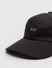 Load image into Gallery viewer, HUF Original Logo Curved Peak Cap - Black
