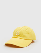 Load image into Gallery viewer, HUF Circle H Curved Peak Cap - Light Yellow
