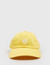 Load image into Gallery viewer, HUF Circle H Curved Peak Cap - Light Yellow

