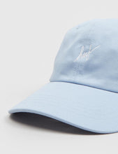Load image into Gallery viewer, HUF Script Curved Peak Cap - Light Blue
