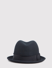 Load image into Gallery viewer, Bailey Timson Centre Crease Tribly Hat - Black
