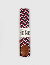 Load image into Gallery viewer, Hone Woven Plait Belt - Burgundy
