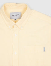 Load image into Gallery viewer, Carhartt Button Down Pocket Shirt - Ibiza Yellow
