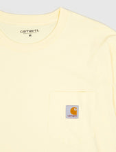 Load image into Gallery viewer, Carhartt Pocket Long Sleeve T-Shirt - Lion Yellow
