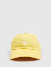 Load image into Gallery viewer, HUF Circle H Curved Peak Cap - Baby Yellow
